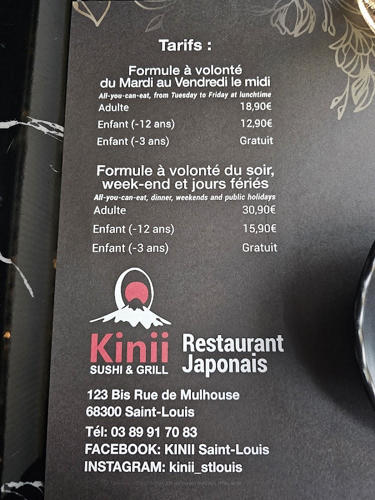 Kinii Saint-Louis - Menu Image 3