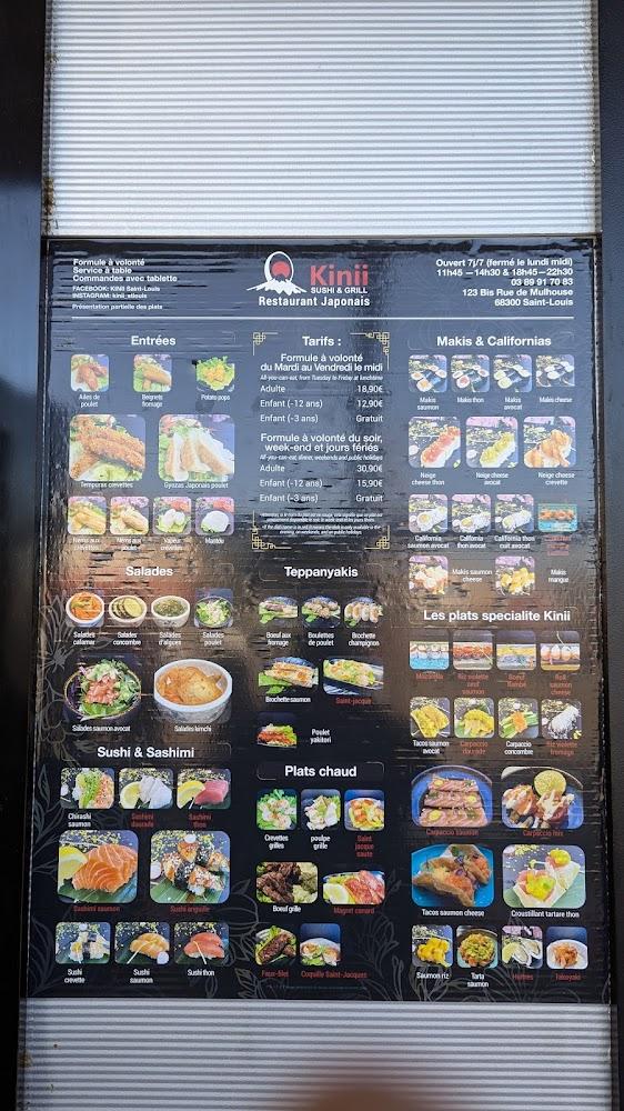 Kinii Saint-Louis - Menu Image 4